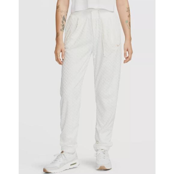 Nike Everyday Modern Joggers Textured White Gold Emblem XXL - Picture 1 of 14
